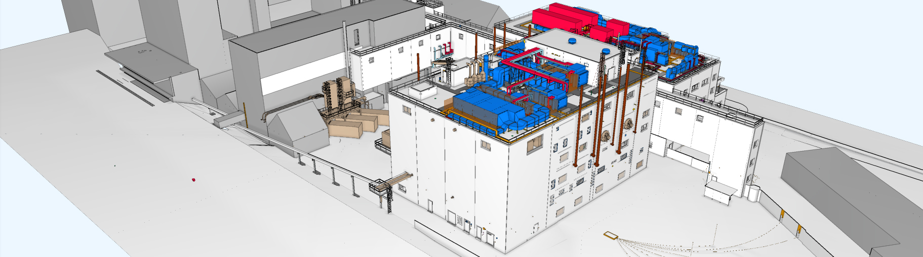 Lindt & Sprüngli Olten 3D Ansicht